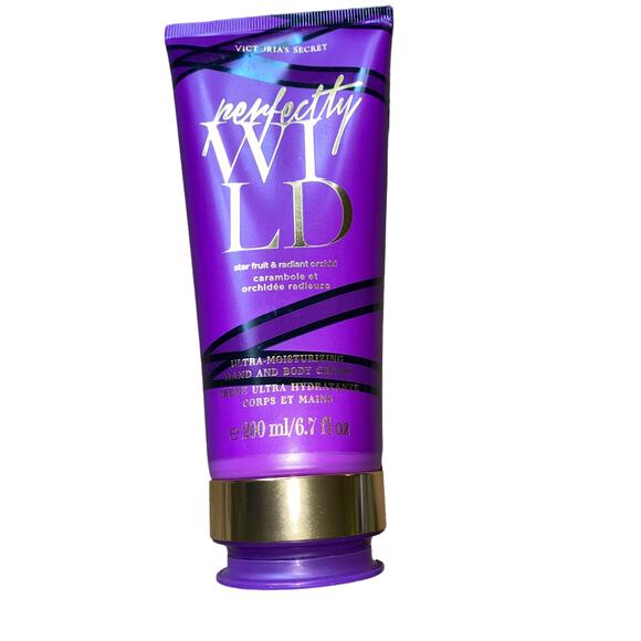 Victoria's Secret Perfectly Wild Hydrating Hand & Body Cream 6.7 fl. oz. RARE! - Picture 1 of 5